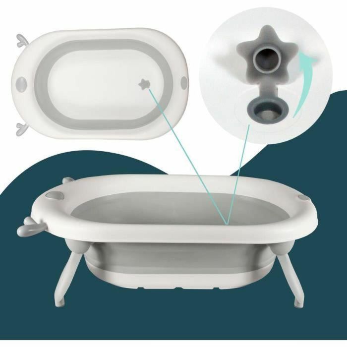 Bañera Looping 23 x 80 x 49 cm Plegable 4 Bañera Looping 23 x 80 x 49 cm Plegable 4