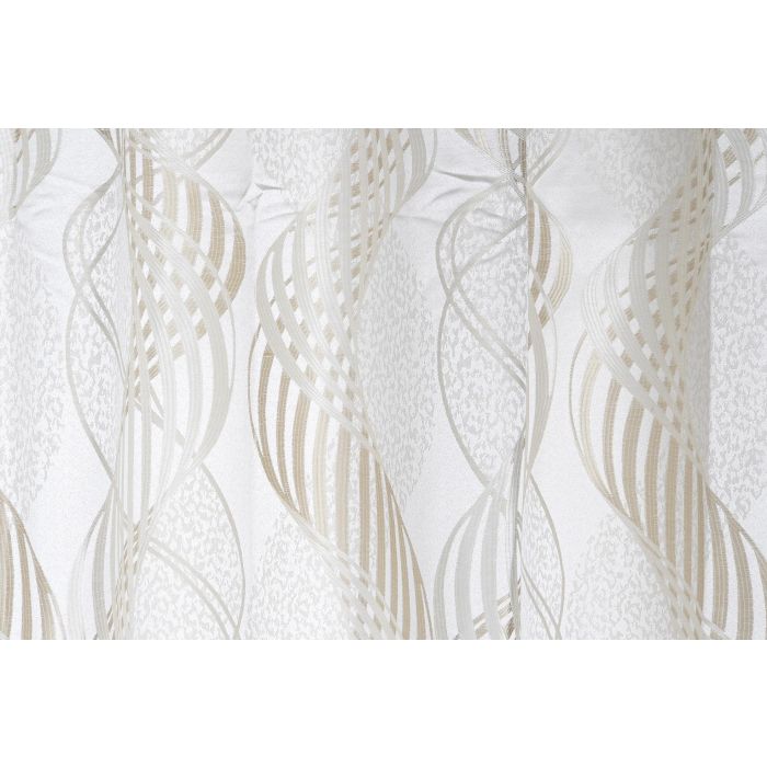 DKD Home Decor Cortina Tradicional Beige 270 x 140 cm (2 Unidades) 3