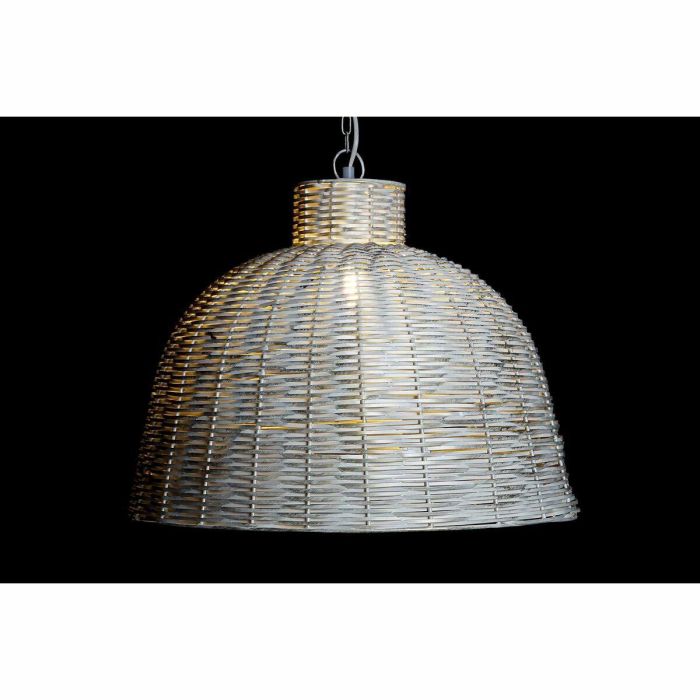 Lampara Techo Boho DKD Home Decor Blanco Dorado 51 x 38 x 51 cm 1 Lampara Techo Boho DKD Home Decor Blanco Dorado 51 x 38 x 51 cm 1