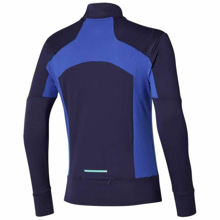 Sudadera sin Capucha Hombre Mizuno Warmalite HZ Azul 1