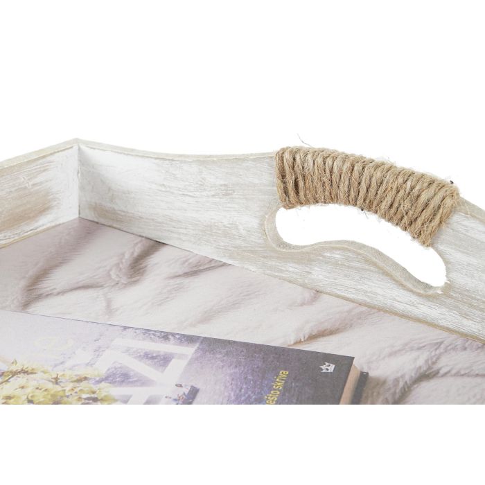 DKD Home Decor Bandeja Multicolor 40 x 30 x 6 cm Set de 2 2