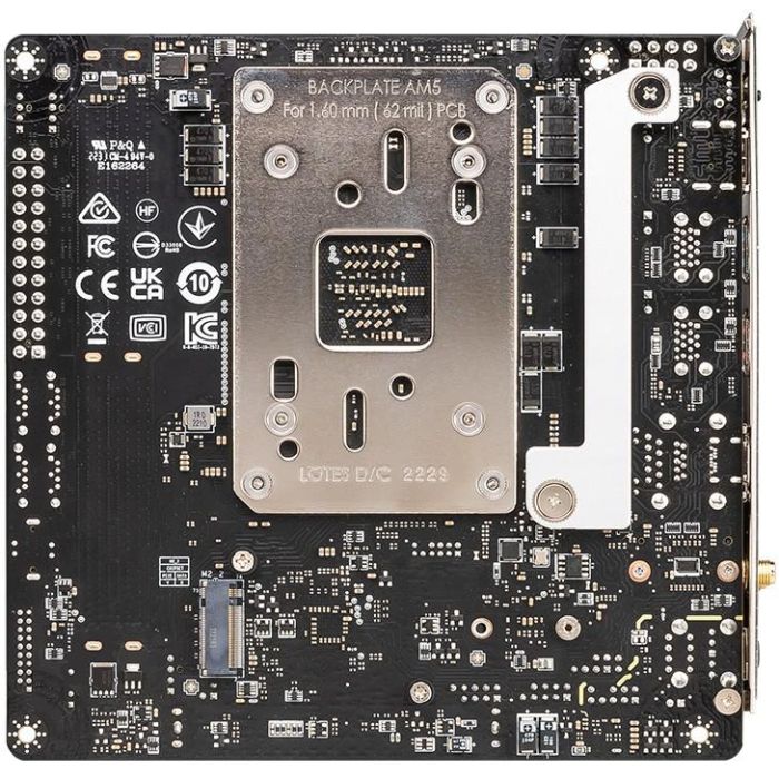 MSI Placa Base MPG B650I Edge WiFi, Socket AM5, Chipset AMD B650, DDR5, Mini-ITX 5 MSI Placa Base MPG B650I Edge WiFi, Socket AM5, Chipset AMD B650, DDR5, Mini-ITX 5