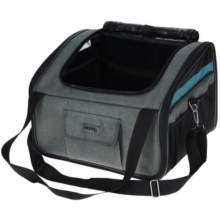 Kerbl KER1685158717835 Bolsa de Transporte para Coche Vacaciones Gris/Azul 44x35x30 cm 2 Kerbl KER1685158717835 Bolsa de Transporte para Coche Vacaciones Gris/Azul 44x35x30 cm 2