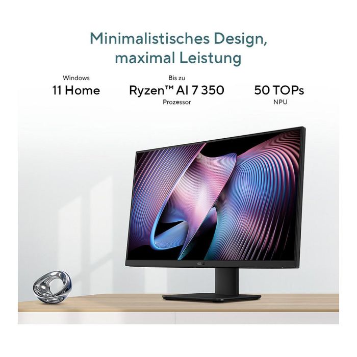 ASUS ExpertCenter VM670KA-BPE013W PC Todo en Uno 27" Full HD AMD Ryzen AI 7 16GB RAM 1TB SSD Windows 11 Home 2 ASUS ExpertCenter VM670KA-BPE013W PC Todo en Uno 27" Full HD AMD Ryzen AI 7 16GB RAM 1TB SSD Windows 11 Home 2