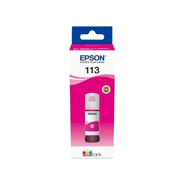 Epson Tinta Bote Magenta Ecotank 127 ML para ET-5850, ET-5800, ET-16650, ET-16600, ET-5880, ET-5170 - Nº 113 0 Epson Tinta Bote Magenta Ecotank 127 ML para ET-5850, ET-5800, ET-16650, ET-16600, ET-5880, ET-5170 - Nº 113 0