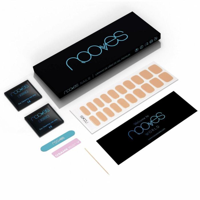 Nooves Láminas De Uñas De Gel Premium Luxe #Cru Au Soleil 2 Nooves Láminas De Uñas De Gel Premium Luxe #Cru Au Soleil 2