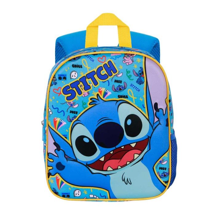 Mochila 3D Elite Hello Disney Lilo y Stitch Azul 1 Mochila 3D Elite Hello Disney Lilo y Stitch Azul 1