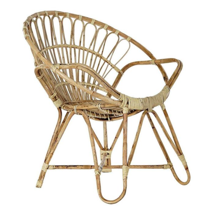 Sillón de jardín DKD Home Decor Natural 77 x 58 x 85 cm Sillón de jardín DKD Home Decor Natural 77 x 58 x 85 cm