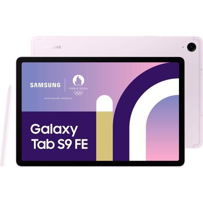 Tableta Samsung Galaxy Tab S9 FE 10.9 Táctil WiFi 128GB Rosa Tableta Samsung Galaxy Tab S9 FE 10.9 Táctil WiFi 128GB Rosa
