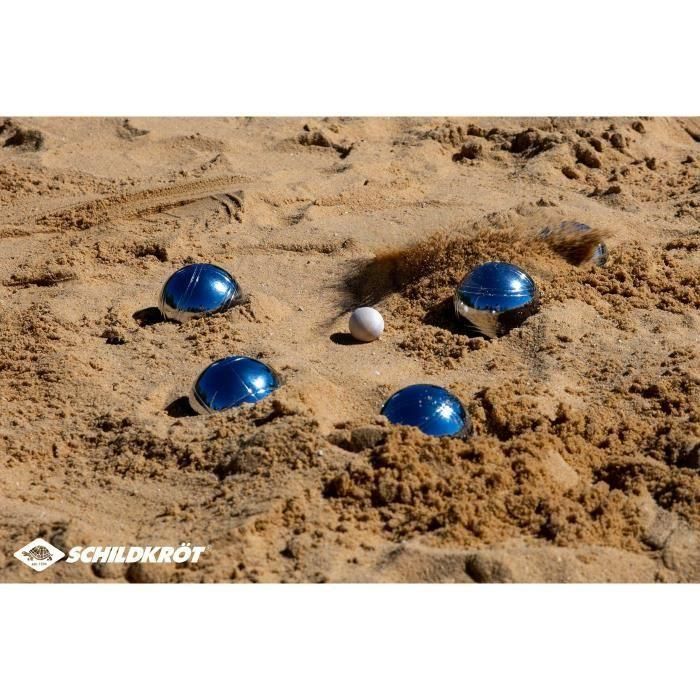 Schildkrot Funsport Juego de bolas de petanca plateado y negro - 4000885700084 1 Schildkrot Funsport Juego de bolas de petanca plateado y negro - 4000885700084 1
