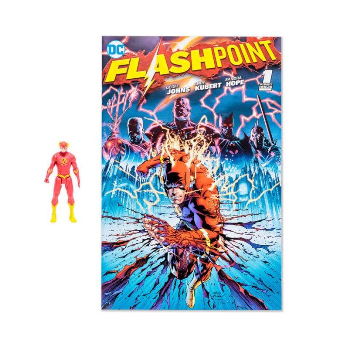 Figura The Flash + Comic Flashpoint DC Comics 7cm 3