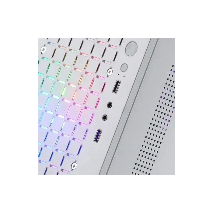 Mars gaming Caja Ordenador Minitorre Mccore Matx MicroATX Mini-ITX con Iluminación RGB y Ventana Lateral 3