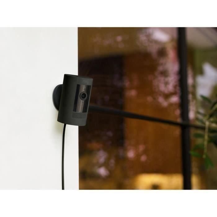 Cámara de vigilancia RING Stick Up Plug-in, blanca, 2023, UE 2