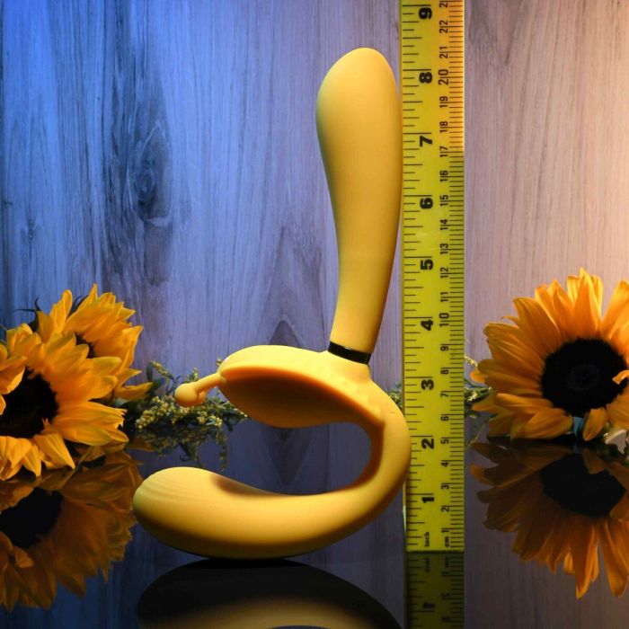 Vibrador para Parejas Evolved Amarillo 11