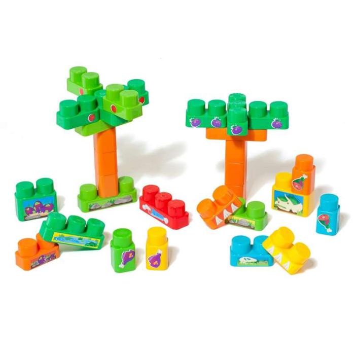Juego construccion dinosaurio bloques 30 piezas ¡electrónico con 4 sonidos! 10 Juego construccion dinosaurio bloques 30 piezas ¡electrónico con 4 sonidos! 10