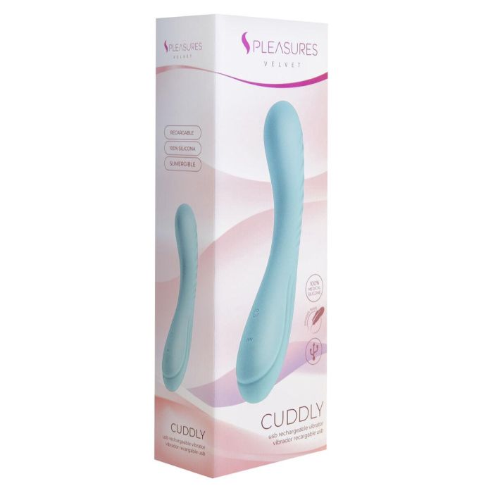Vibrador de Punto G S Pleasures Turquesa 2
