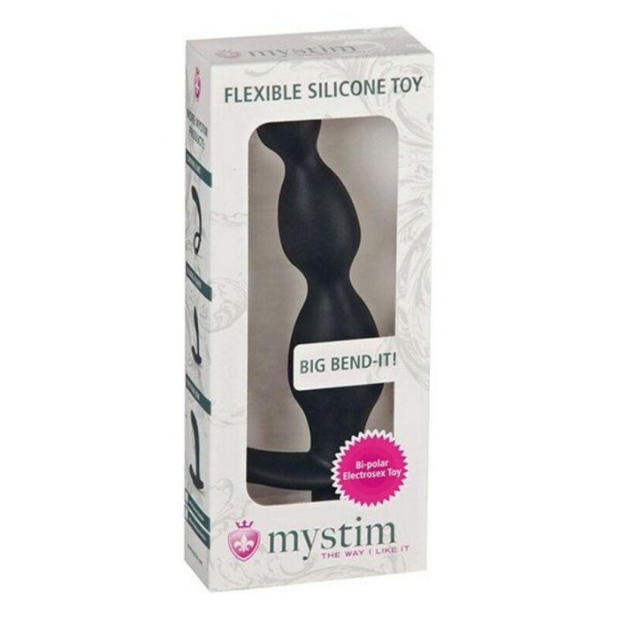 Estimulador de Próstata Big Bend-It! Electrosex Mystim Negro (15 cm) 1 Estimulador de Próstata Big Bend-It! Electrosex Mystim Negro (15 cm) 1