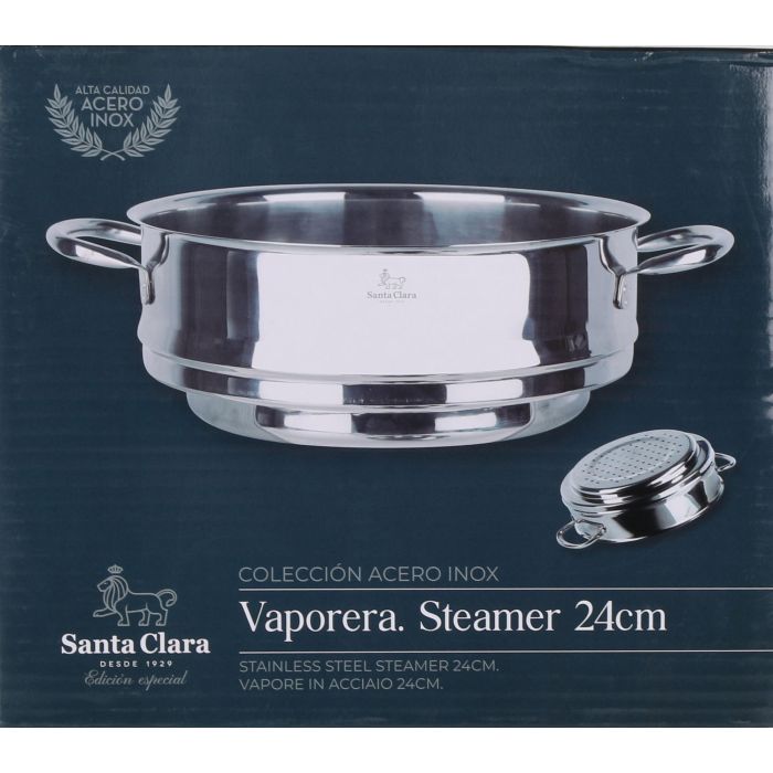 Vaporera Santa Clara 24 cm (2 Unidades) 3