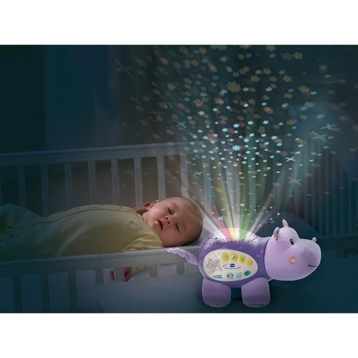 Vtech Baby Hippo Dodo Noche Estrellada Luz Nocturna Musical para Bebé con Proyector de Estrellas, Sensor de Sonido y 60 Melodías 1 Vtech Baby Hippo Dodo Noche Estrellada Luz Nocturna Musical para Bebé con Proyector de Estrellas, Sensor de Sonido y 60 Melodías 1