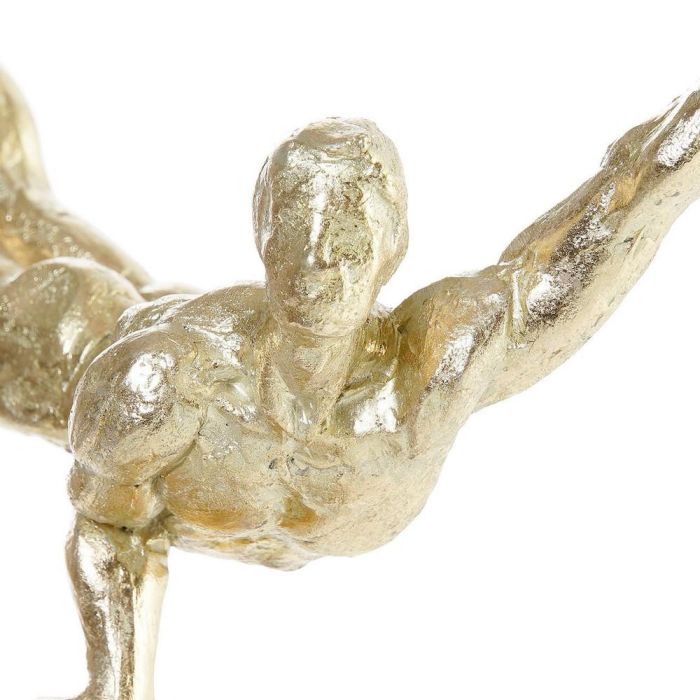 Figura Glam DKD Home Decor Dorado 10 x 27 x 30 cm 2 Figura Glam DKD Home Decor Dorado 10 x 27 x 30 cm 2