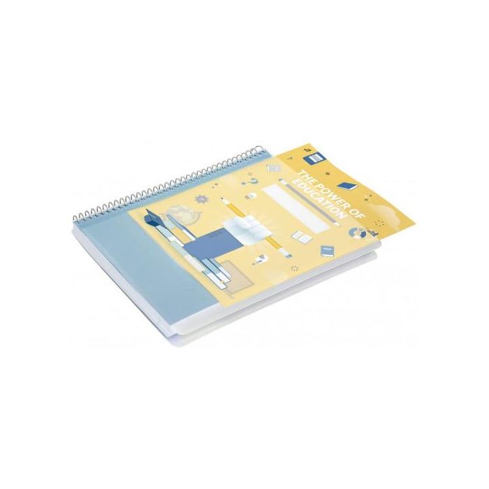 Finocam Libreta de Reuniones Docente Espiral 4º Tapas Personalizables con Papel Reciclado 1