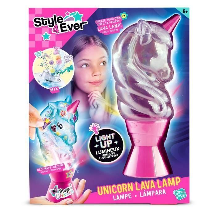 Canal Toys - Style For Ever - Lámpara Unicornio de Lava - OFG 297 4