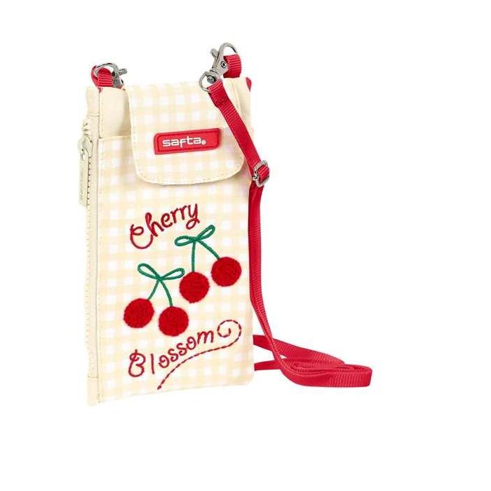 Monedero Safta Cherry Beige Funda para Móvil 0 Monedero Safta Cherry Beige Funda para Móvil 0