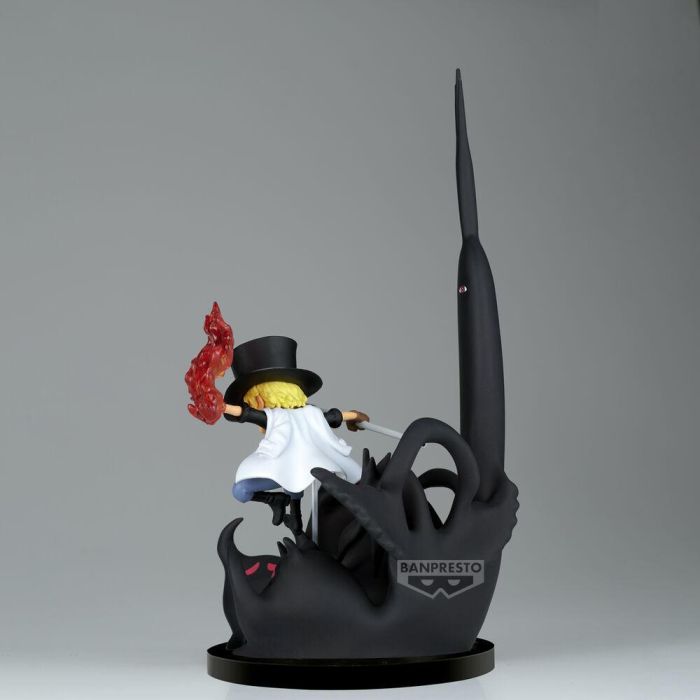 Figura world collectable Sabo &#38; Five Elders One Piece 14cm 3