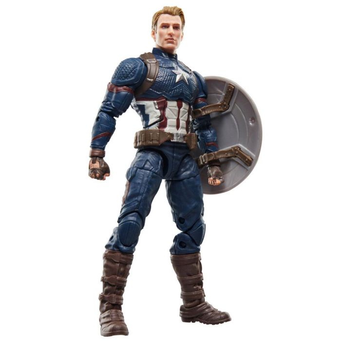 Hasbro G0607 Figura Coleccionable Capitán América Marvel Legends Avengers: Endgame 15 cm Articulada 4 Accesorios 8 Hasbro G0607 Figura Coleccionable Capitán América Marvel Legends Avengers: Endgame 15 cm Articulada 4 Accesorios 8
