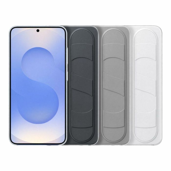 Samsung SAM1735460739992 Funda Galaxy S25 Blanca con Función Soporte y Correa Integrada 2 Samsung SAM1735460739992 Funda Galaxy S25 Blanca con Función Soporte y Correa Integrada 2