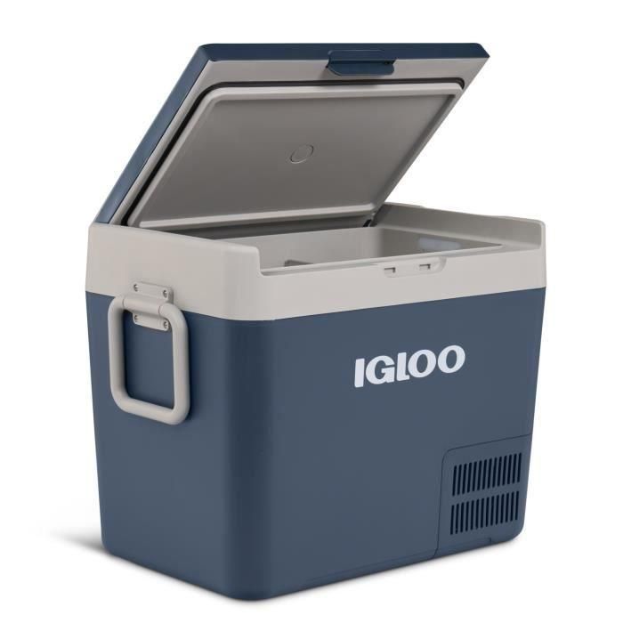 Nevera eléctrica - IGLOO - 240 V - Azul - 38 L 1 Nevera eléctrica - IGLOO - 240 V - Azul - 38 L 1
