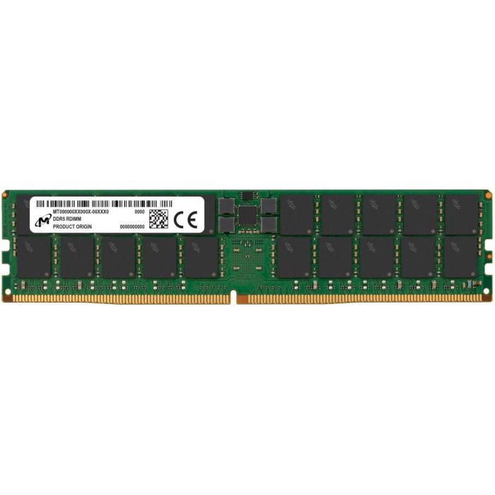 Micron MTC40F2046S1RC56BR - Módulo de memoria RAM 64 GB DDR5 5600 MHz DIMM 288-PIN CL46 1.1V Registered ECC para servidor