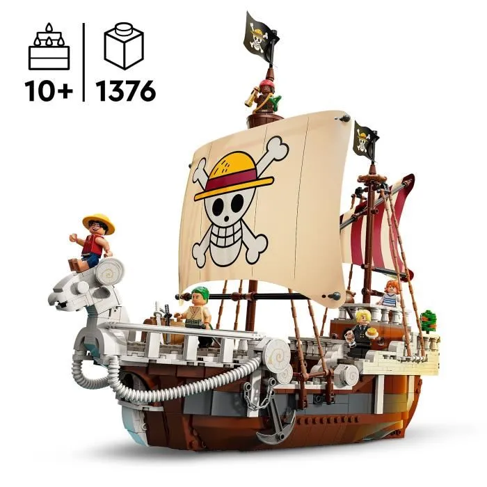 Lego Barco Pirata Navegando Alegre 75639 Set de Construcción para Niños de 10 Años 1