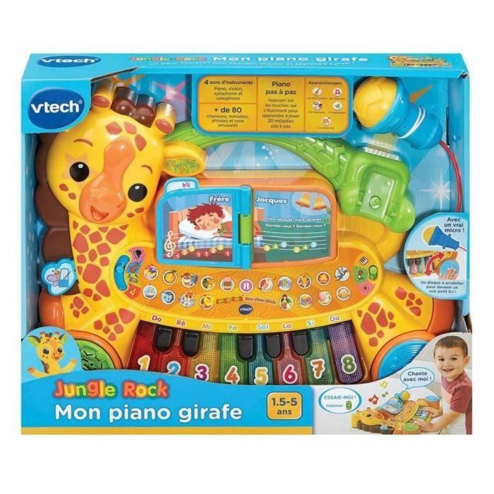 VTECH JUNGLE ROCK - MI PIANO JIRAFA 3 VTECH JUNGLE ROCK - MI PIANO JIRAFA 3