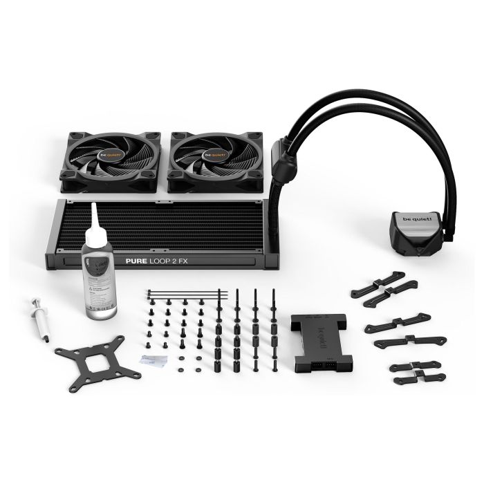 Be Quiet! Pure Loop 2 FX 280mm ARGB Refrigeración Líquida Todo en Uno para Procesador Negro 4 Be Quiet! Pure Loop 2 FX 280mm ARGB Refrigeración Líquida Todo en Uno para Procesador Negro 4