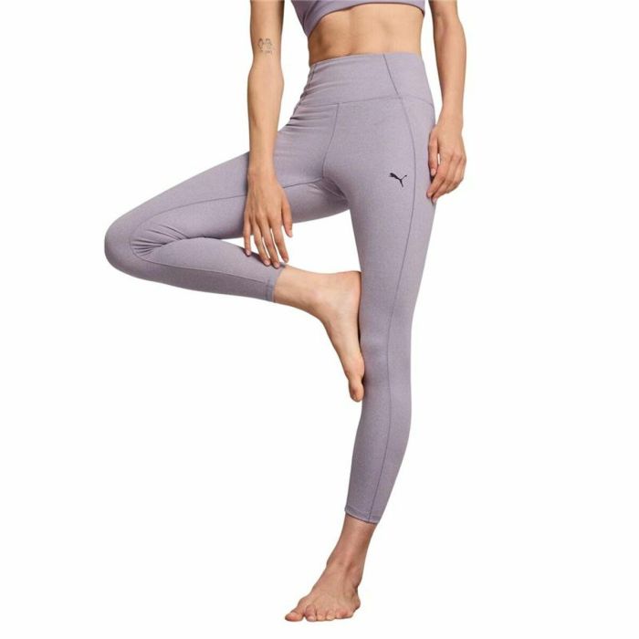 Mallas Deportivas de Mujer Puma Studio Foundation Hw 7/8 Morado 2