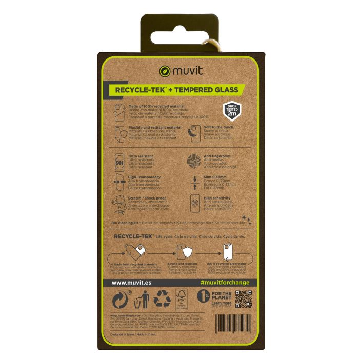 Funda y Protector para Móvil Muvit for Change iPhone 15 Pro Max 3