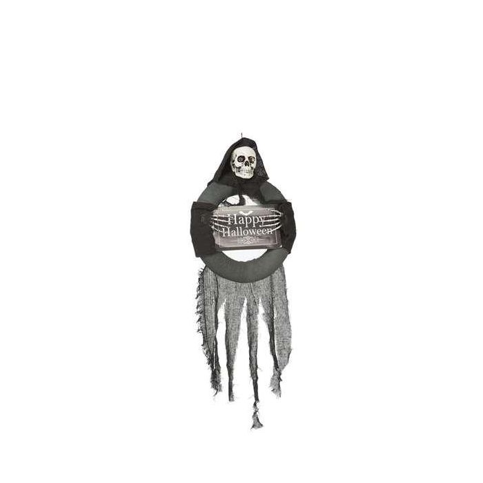 My Other Me Cartel Decoración Halloween con Luz y Sonido 75x33x10 cm, Material PVC-Tejido, Funciona con Pilas 1 My Other Me Cartel Decoración Halloween con Luz y Sonido 75x33x10 cm, Material PVC-Tejido, Funciona con Pilas 1