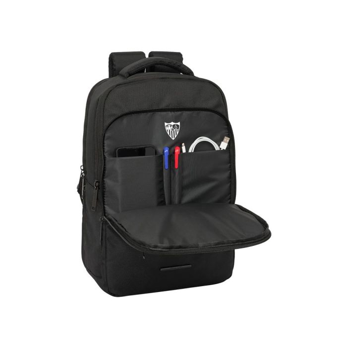 Mochila Safta Para Portatil 15,6-'+ Tablet + Usb Sevilla F.C. Business 440x290x150 mm 4