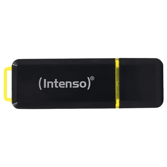 Intenso High Speed Line USB Stick 128 GB, USB 3.1 Gen 1 (3.2 Gen 1), Lectura 250 MB/s, Escritura 100 MB/s, Negro/Amarillo 0 Intenso High Speed Line USB Stick 128 GB, USB 3.1 Gen 1 (3.2 Gen 1), Lectura 250 MB/s, Escritura 100 MB/s, Negro/Amarillo 0