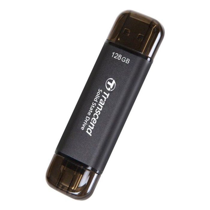 Transcend ESD310C Memoria USB-C/USB-A 128GB SSD Portátil 1 Transcend ESD310C Memoria USB-C/USB-A 128GB SSD Portátil 1
