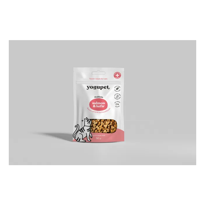 Yogupet Perro Snack Semihumedo Salmon Y Kefir 10x100 gr