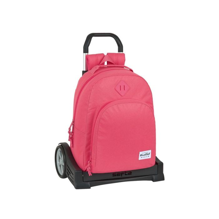 Mochila Escolar con Ruedas Evolution BlackFit8 M860A Rosa (32 x 42 x 15 cm)