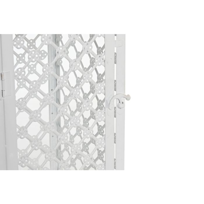 Farola Arabe DKD Home Decor Blanco 24 x 74 x 24 cm Set de 3 2