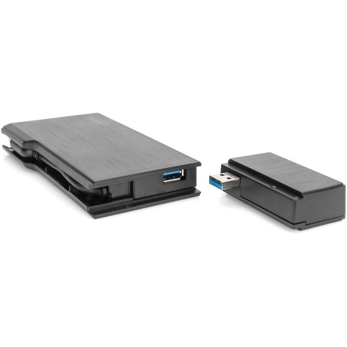 D Digitus Dockingstation Travel VGA HDMI Grey 2