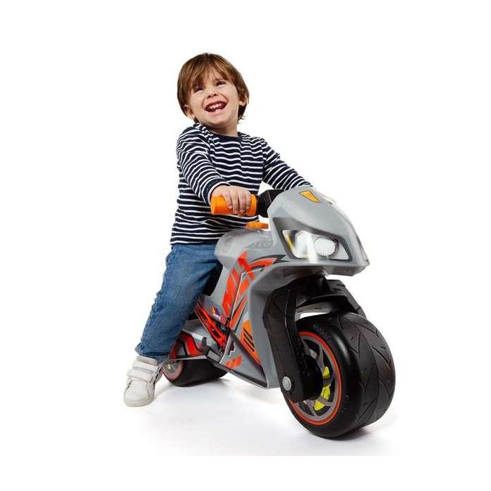 Correpasillos moto premium plata 74x32x47 cm 1 Correpasillos moto premium plata 74x32x47 cm 1