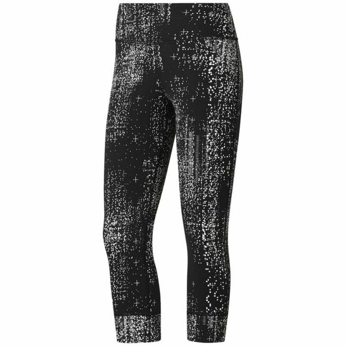 Mallas Deportivas de Mujer Reebok Lux 3/4 Negro