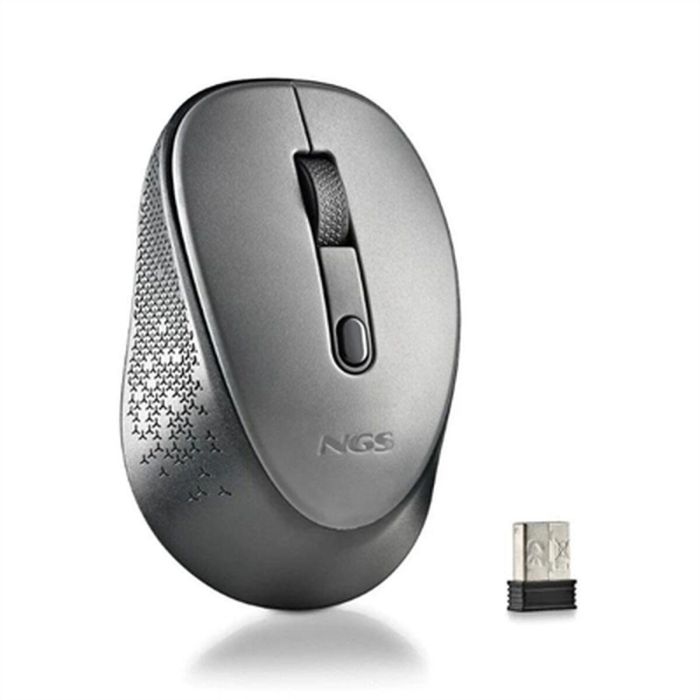 Ratón NGS DEWGRAY Gris 1600 dpi (1 unidad) 0 Ratón NGS DEWGRAY Gris 1600 dpi (1 unidad) 0