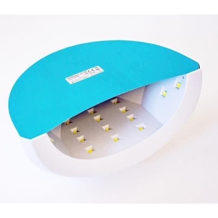 Secador de uñas UV LED - MEDISANA - ND A80 - 2 en 1 para todos los geles y barnices UV - Temporizadores - 2 intensidades - Apagado automático 2