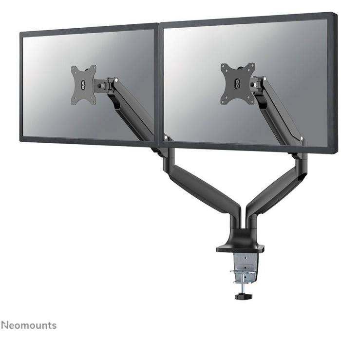 Neomounts NM-D750DBLACK bewegliche Tischhalterung für zwei Flachbildschirme bis 32" (82 cm) 0 Neomounts NM-D750DBLACK bewegliche Tischhalterung für zwei Flachbildschirme bis 32" (82 cm) 0